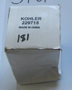 Filter, Fuel Kohler #229715
