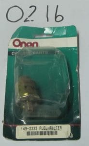 Filter, Fuel Onan #149-2333