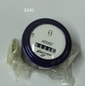 Hour Meter. Livorsi Marine #G11Hmw Purple