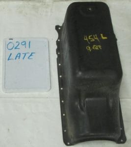 Pan, Chevy 454 Late 9Qt Cap