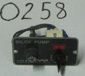 Panel, Bilge Pump Control Rule #41