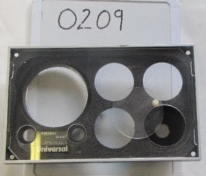Panel, Gauge Blank Universal