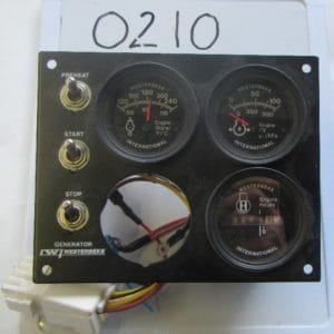 Panel, Gauge Westerbeke