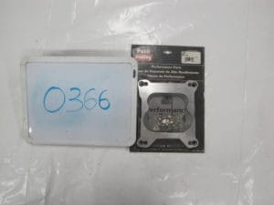 Plate, Adapter 17-6 Holley 1 49.95 1.6 New Holley Carb Adapter