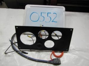 Blank Panel Jm132001 Harness Box 10 W/ Key & Ignition Switch